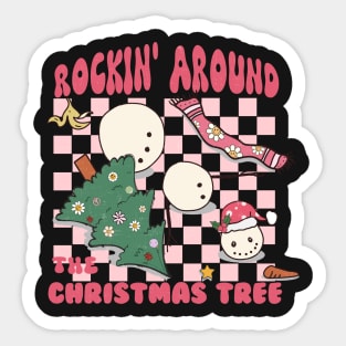 Rockin' Around the Christmas Tree Sticker